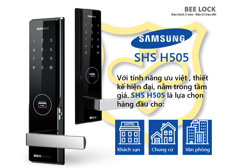 khóa điện tử samsung-SHS-H505