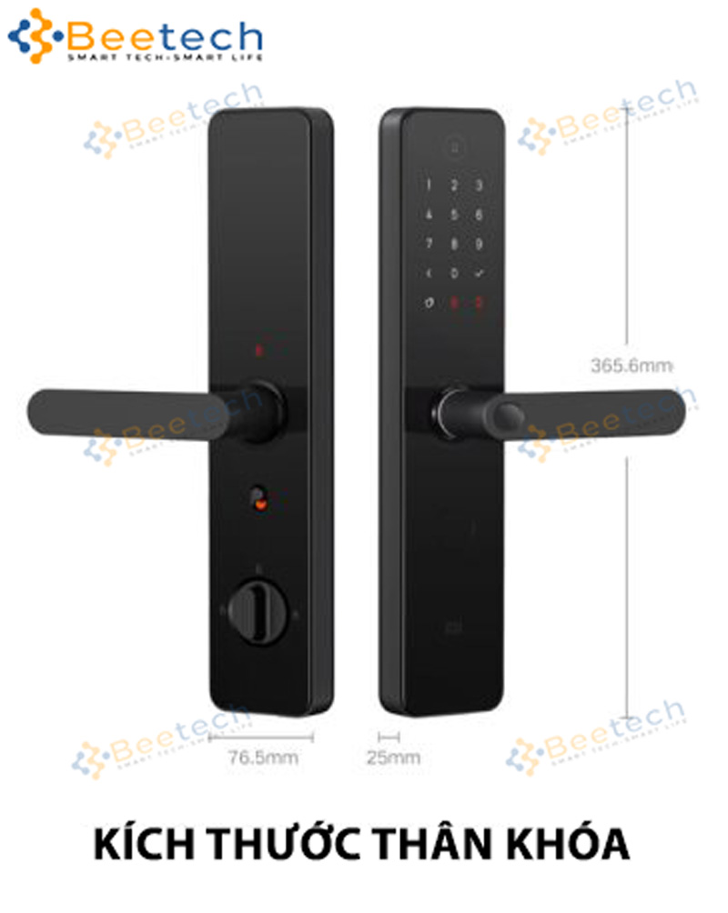 Khóa Cửa Vân Tay Thông Minh Xiaomi Mijia Smart Door Lock 1S 2021