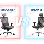 So sánh ghế công thái học Sihoo M18 với Sihoo M57